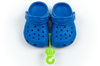 Sandalele Crocs Clog t Blue pentru copii sunt confortabile și ușoare.