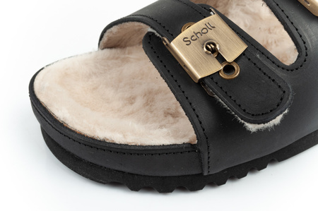 Papuci de damă Scholl Kim [F303151004], negri.