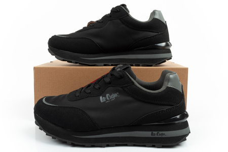 Pantofi sport Lee Cooper pentru femei, teniși, ușori, confortabili, negri [LCW-25-03-3364L]