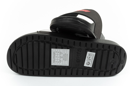 Flip-flops sport Levi's pentru femei, confortabili și la modă, negri