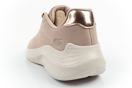 Teniși bej ușori pentru femei Skechers Bobs Squad Waves