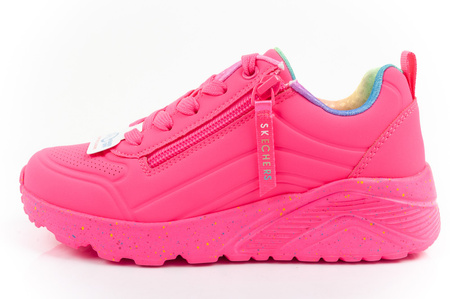 Teniși roz Skechers Uno Lite pentru copii