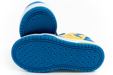 Pantofi sport pentru copii Leomil, adidași ușori Pokemon cu velcro și LED albastru deschis