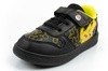 Pantofi sport pentru copii Leomil, adidași ușori Pokemon cu velcro, negri