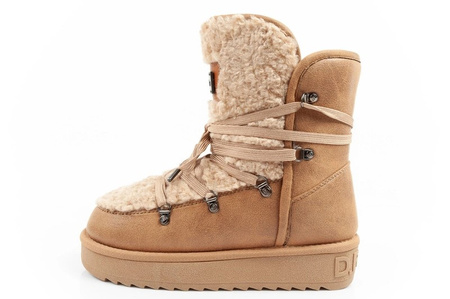 Ghete de iarnă pentru copii D. Franklin, căptușeală modernă din blană, izolate