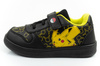 Pantofi sport pentru copii Leomil, adidași ușori Pokemon cu velcro, negri
