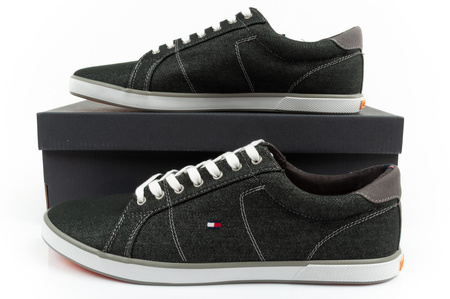 Pantofi sport Tommy Hilfiger pentru bărbați, model modern, confortabil, negru [FM56820900 070]