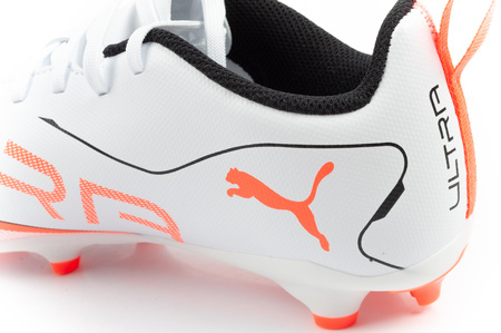 Ghete de fotbal Puma Ultra 5 Play FG/AG pentru copii, teren solid