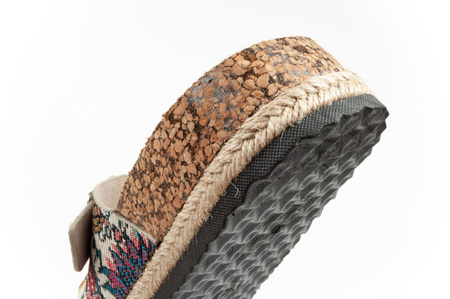 Papuci de damă Lee Cooper, model floral multicolor, confortabili [LCW-25-35-3483L]