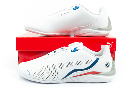 Pantofi sport pentru bărbați Puma BMW Drift Cat [307304 02], alb.