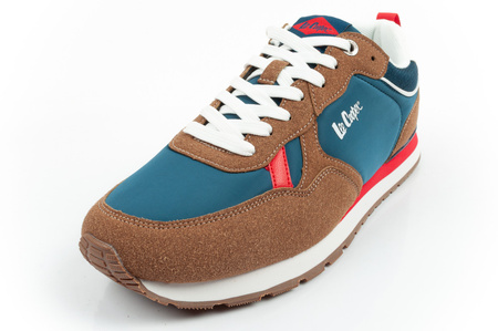 Teniși Lee Cooper pentru bărbați, la modă, confortabili, durabili, bleumarin, maro