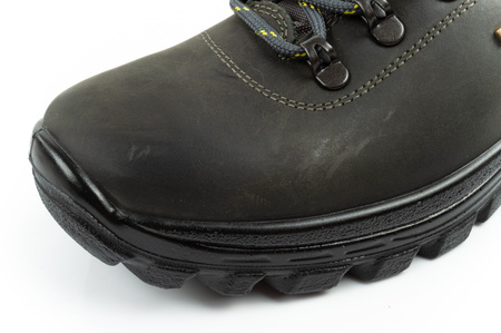 Pantofi de trekking Grisport Grigio Dakar pentru bărbați, piele impermeabilă, gri