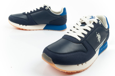 Pantofi sport U.S. Polo Assn, adidași bărbați, la modă, comozi, albaștri