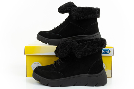 Pantofi sport dama Scholl Stelvio, botine [F302321004] izolate, negru.