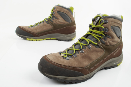 Pantofi de drumeție din piele pentru bărbați Aku Gea Gore-Tex, maro