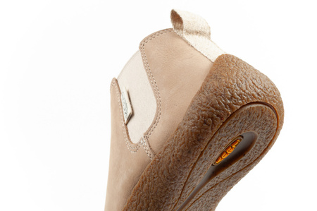 Ghete Chelsea Keen Mosey pentru femei, piele bej deschis