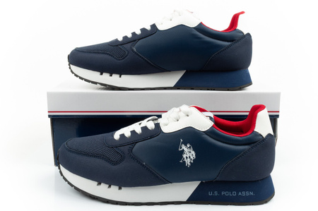 Teniși bărbătești U.S. Polo Assn., la modă, confortabili, bleumarin