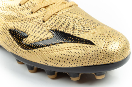 Ghete de fotbal sport Joma Evolution JR 2617 pentru gazon artificial și auriu Orlik
