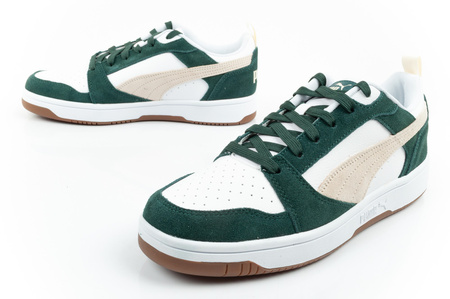 Pantofi sport Puma Rebound v6 pentru bărbați, la modă, confortabili, albi, verzi