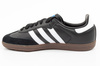 Teniși Adidas Samba OG, piele la modă, negri