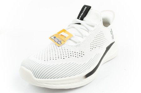 Pantofi sport Slip-On Skechers Slade Quinto pentru bărbați, albi, SLIP-INS