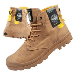 Teniși sport Palladium Pampa Surplus High-Top pentru bărbați, maro