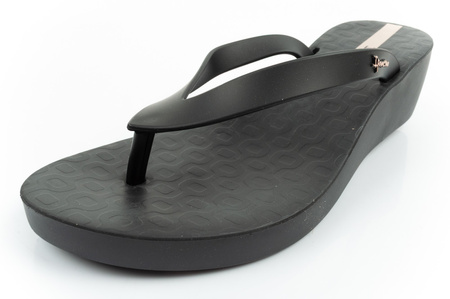 Sandale de damă Ipanema Selfie Fem, confortabile, negre, cu platformă, la modă