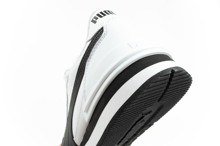 Pantofi sport Puma ST Runner v4 pentru copii, piele albă