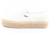 Teniși Lee Cooper Espadrile pentru femei, Alb la modă, Slip-On