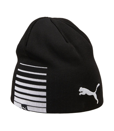 Căciulă reversibilă Puma Liga, pălărie de iarnă reversibilă, neagră