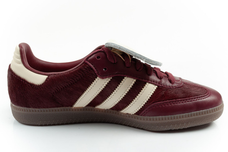 Pantofi sport Adidas Samba pentru femei, teniși la modă din piele, vișiniu