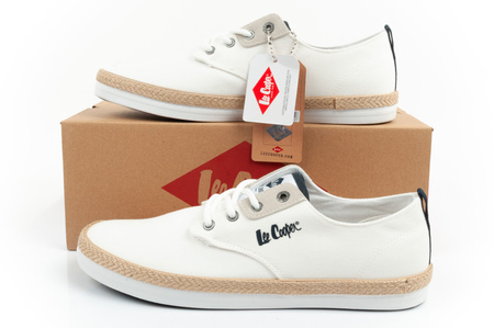 Adidași bărbați Lee Cooper [LCW-25-02-3252M], albi.