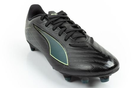 Ghete de fotbal Puma Ultra 6 Play FG/AG pentru teren solid, negre