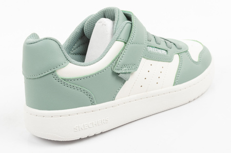 Teniși Skechers Quick Street pentru copii cu baretă Velcro
