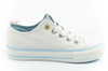 Pantofi sport pentru copii Leomil: Teniși Stitch, confortabili, ușori, albi