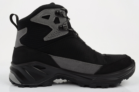 Pantofi de trekking din piele Aku Adapta Gore-Tex pentru bărbați, gri, negru