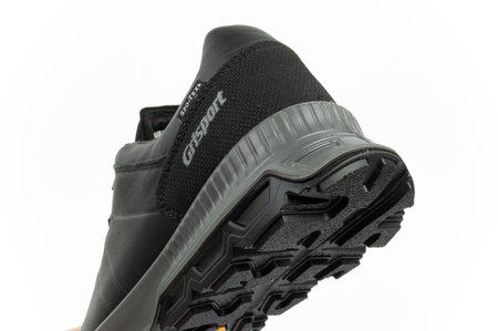 Pantofi de drumeție din piele Grisport Nero Avon SPO-TEX pentru bărbați, negri