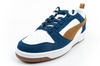 Teniși bărbătești Puma Rebound v6, la modă, confortabili, albi, bleumarin, maro