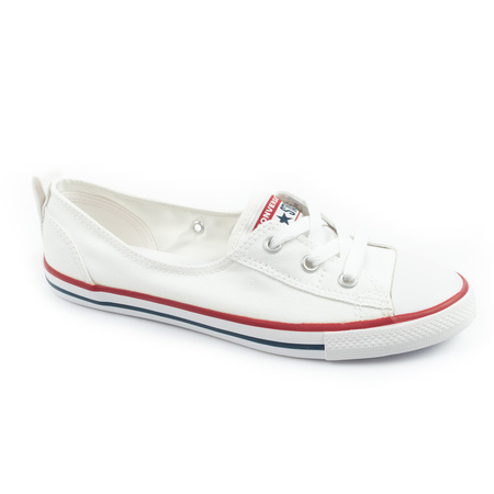 Pantofi sport Converse Chuck Taylor All Star Ballet Lace pentru femei, albi