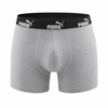 Boxeri bărbătești Puma, set de 6, negru, verde, gri