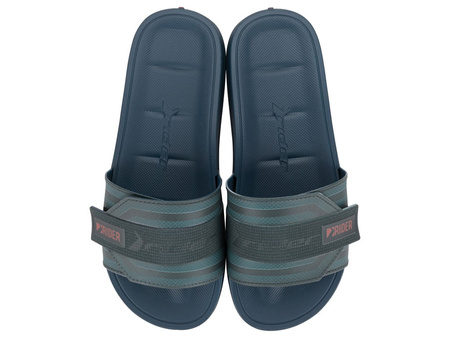 Șlapi sport pentru bărbați Rider Walk, confortabili, de culoare bleumarin, cu velcro [12394 BB533]
