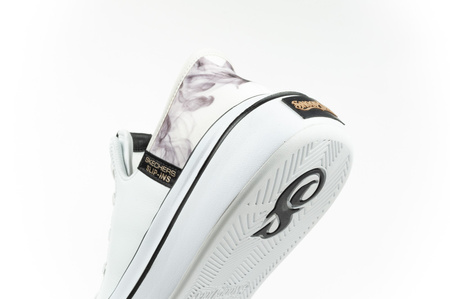 Pantofi bărbați Skechers SLIP-INS [251016] Snoop Dogg, alb.