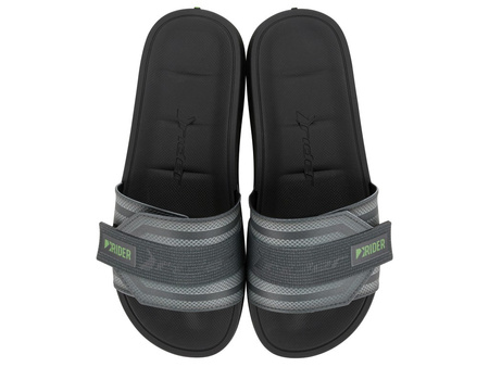 Șlapi sport pentru bărbați Rider Walk, gri, confortabili, cu velcro [12394 BB536]