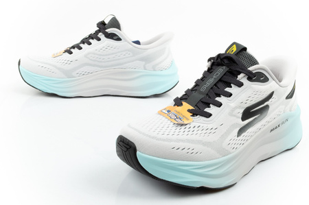 Pantofi sport Skechers Max Run pentru bărbați, albi, SLIP-INS