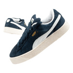 Pantofi sport Puma Suede XL Hairy pentru bărbați, piele, la modă, bleumarin [397241 01]