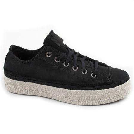 Teniși Converse Chuck Taylor Espadrile pentru femei, la modă, negri, confortabili