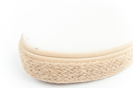 Teniși Lee Cooper Espadrile pentru femei, Alb la modă, Slip-On