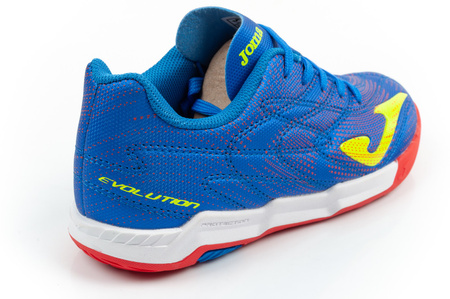Ghete de fotbal de sală Joma Evolution JR 2605 pentru copii, albastre