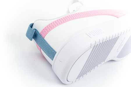 Pantofi sport Puma, adidasi copii Rickie, albi, la moda