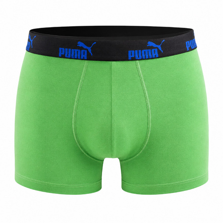 Boxeri bărbătești Puma, set de 6, negru, verde, gri